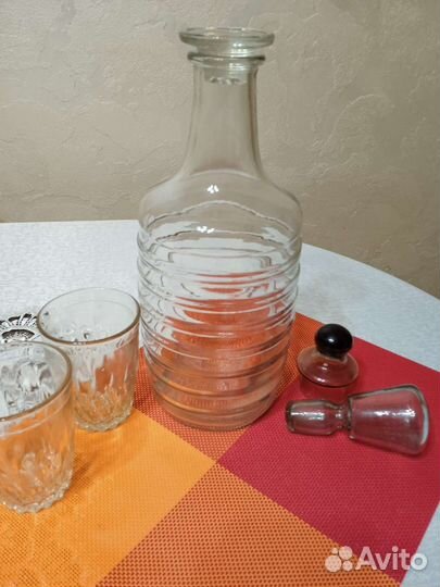 Графин стекло, времён СССР