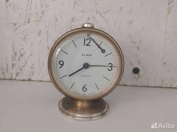 Будильник Слава.СССР