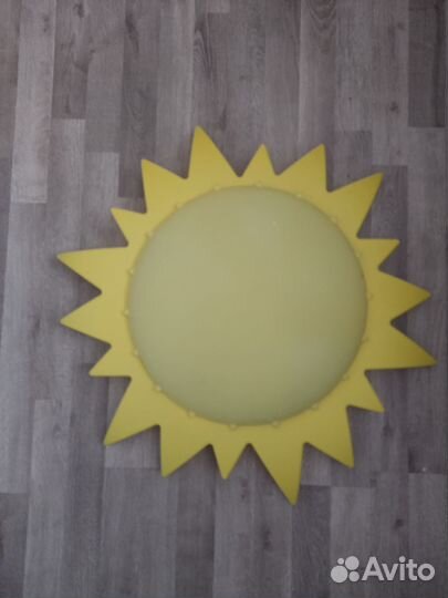 Люстра солнце в детскую