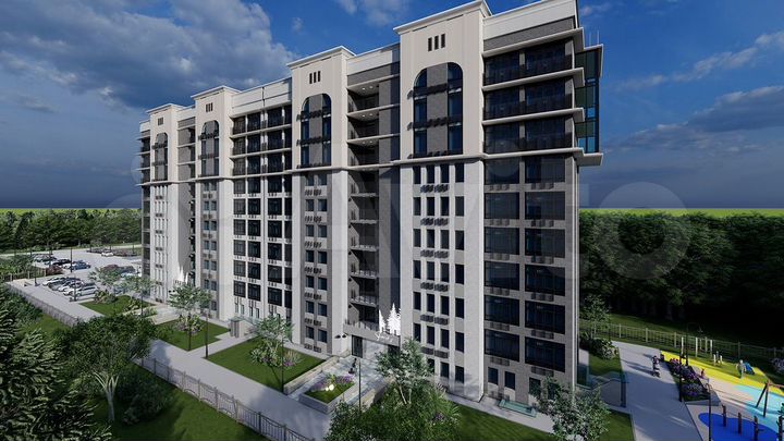 2-к. квартира, 64,2 м², 1/10 эт.