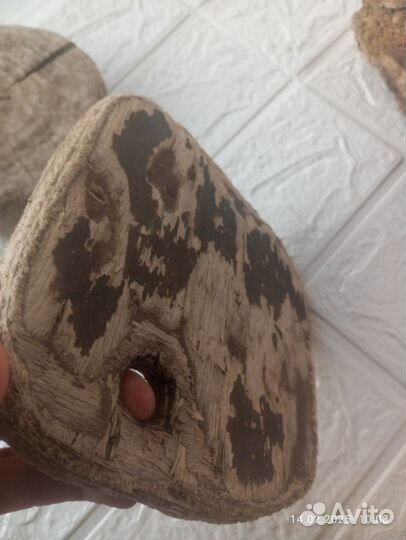 Дрифтвуд для интерьера Три подставки