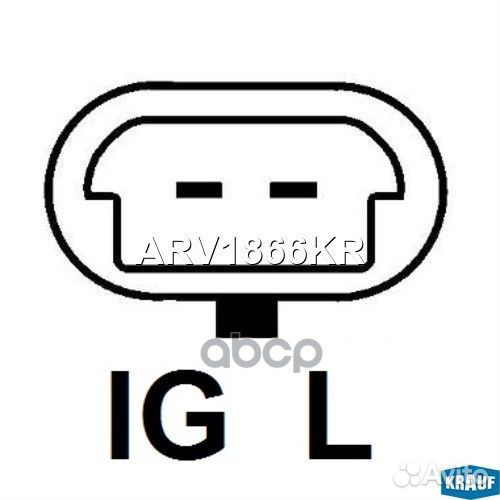 Регулятор генератора ARV1866KR Krauf