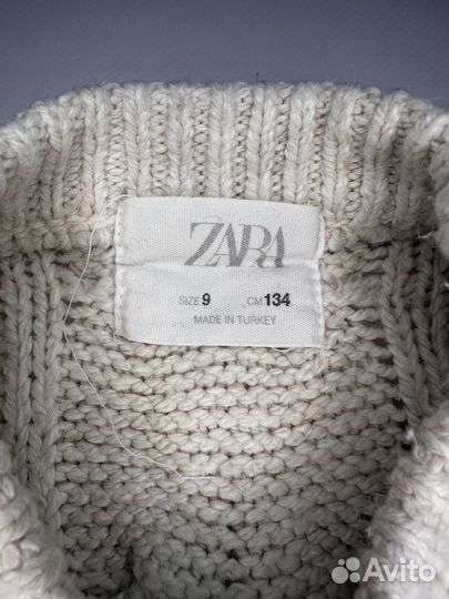 Свитер zara для девочки 134