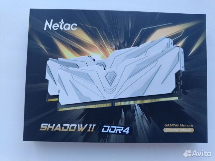 Оперативная память ddr4 16gb 3600 Netac