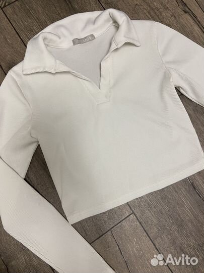 Лонгслив поло