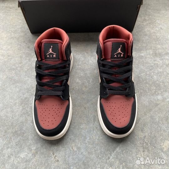 Кроссовки Nike Air Jordan 1 Mid Canyon Rust