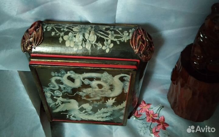 Шкатулка деревянная СССР