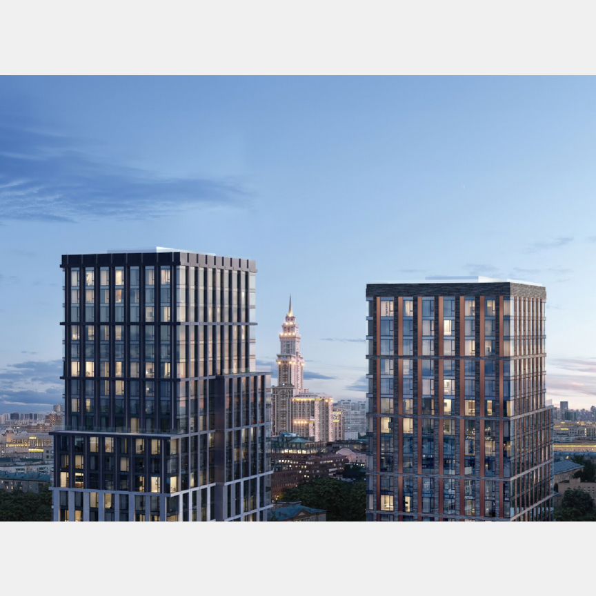 2-к. квартира, 66,9 м², 4/25 эт.