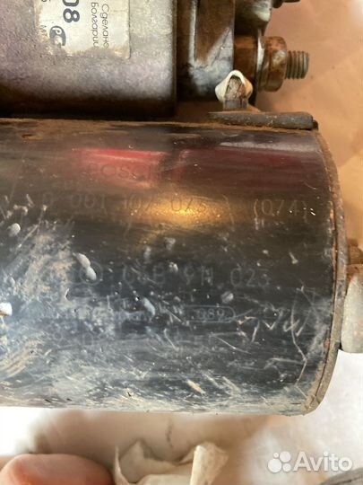 Стартер audi a4 b5 1.6