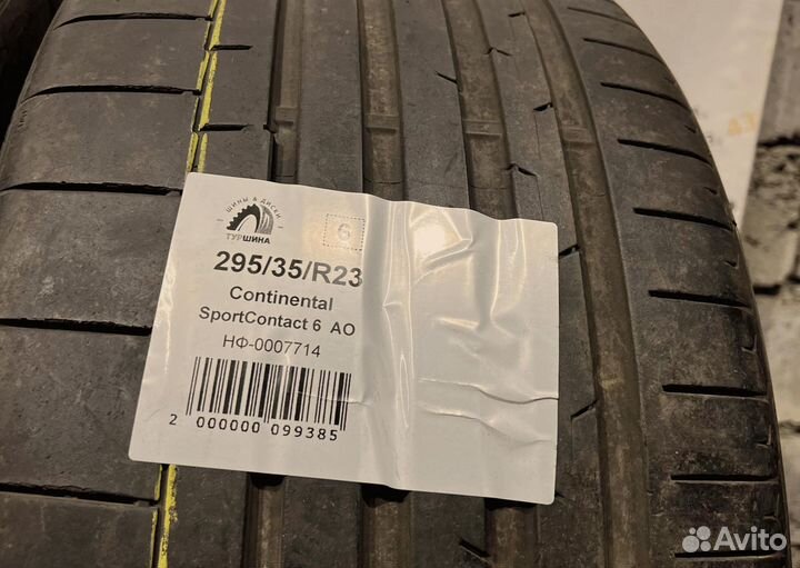 Continental SportContact 6 295/35 R23 94Y