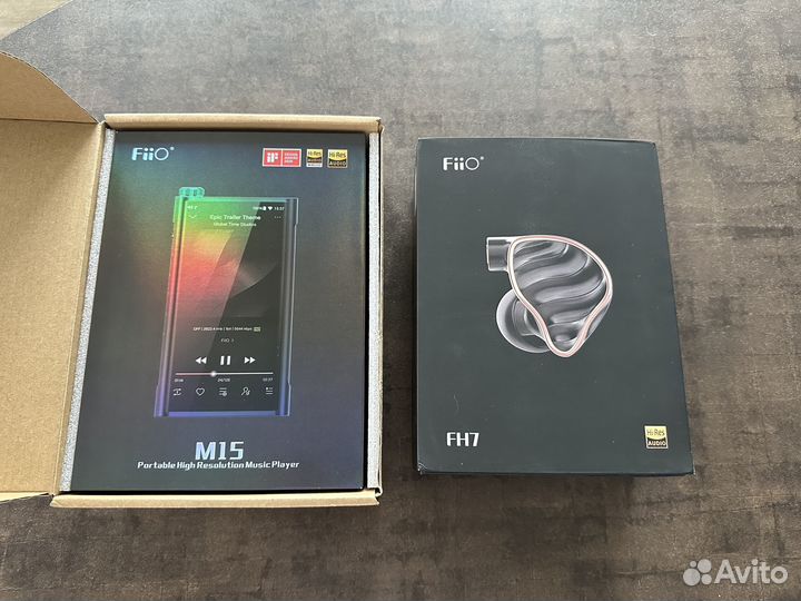 FiiO m15 Player + FiiO FH7 Headphones / Hi-Fi