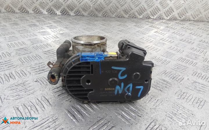 Заслонка дроссельная Opel Corsa D 2006