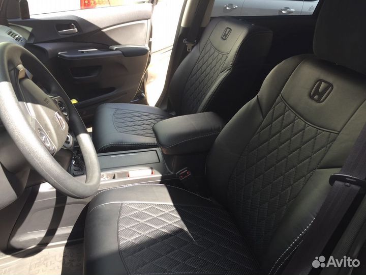 Авточехлы модельные Хонда экокожа