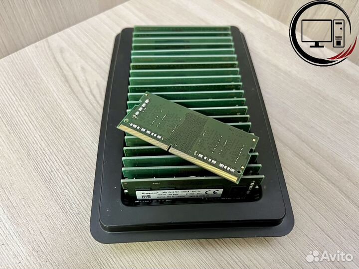 Планки памяти so-dimm ddr4 4gb Kingston новые