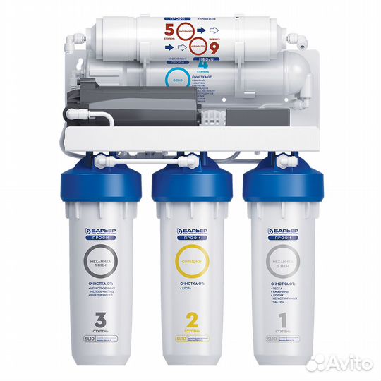 Фильтр осмоса барьер профи Осмо100 Boost с насосом