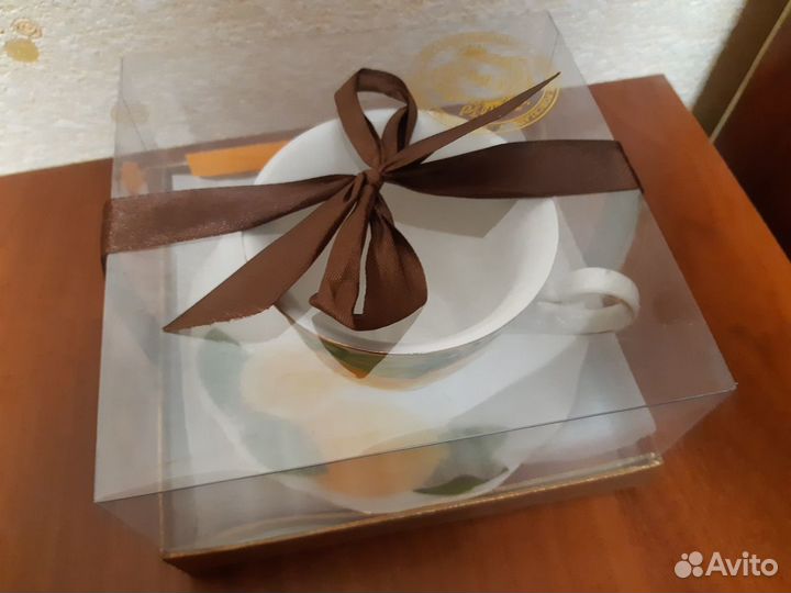 Чайные пары.Бокалы. Новые. В подарочных упаковках