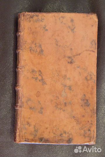Антикварная книга 1774 год Чувства души (на франц)
