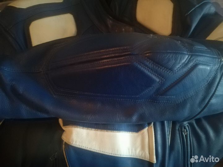 Мотокуртка кожаная yamaha