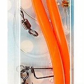 Оснастка higashi Gummi Makk rig SB2 05 Orange, 8-0