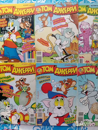 Комиксы Микки Маус, Том и Джерри, Скуби-Ду, Багз