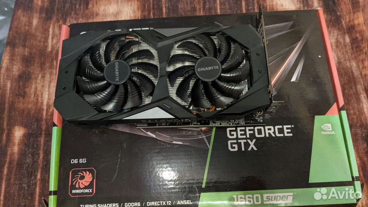 Видеокарта gtx 1660 super 6gb
