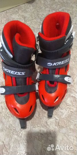 Коньки детские раздвижные 29 32.5