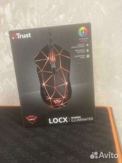 Игровая мышь Trust gxt