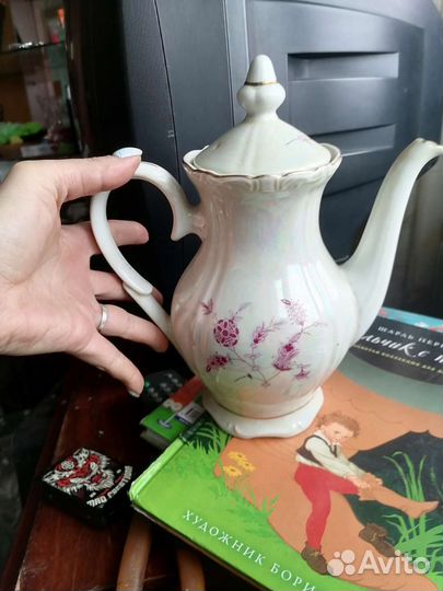 Чайник заварочный фарфоровый СССР