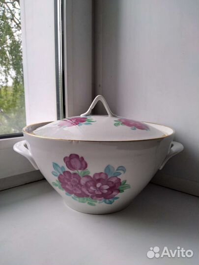 Супница, маслёнка, соусник