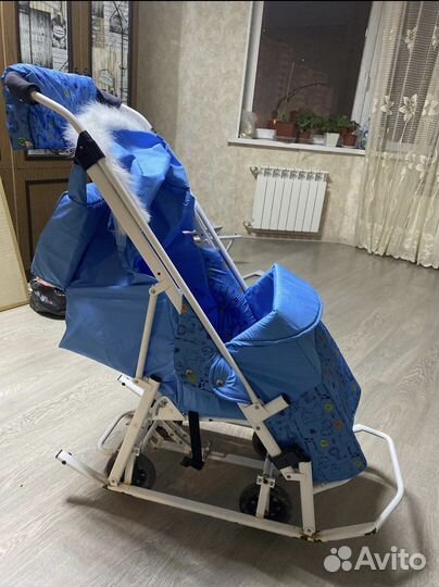 Коляска санки