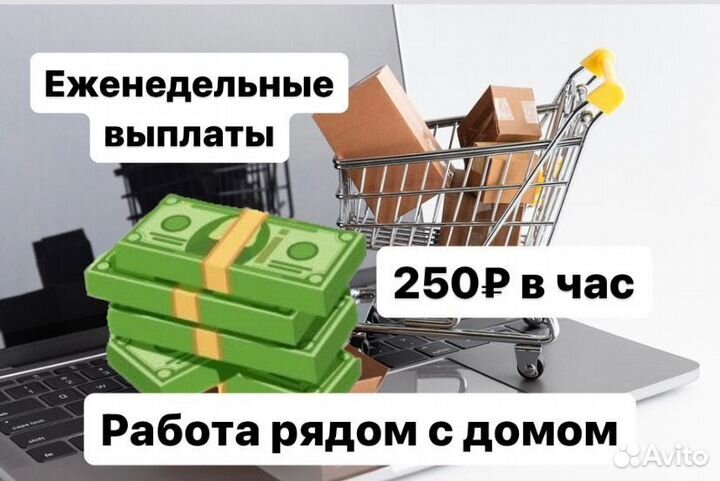 Кассир с еженедельной выплатой