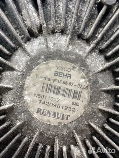 Вискомуфта Renault Magnum DXI13