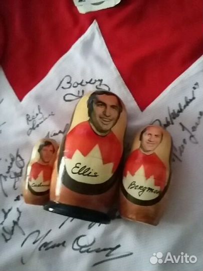 Хоккейные раритеты, связанные с канадскими и совет