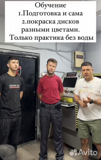 Обучение порошковой покраске дисков