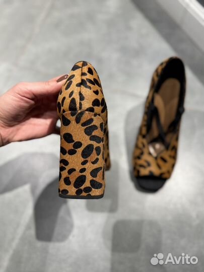 Туфли ASOS леопард