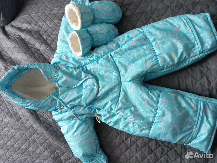Зимний комбинезон для мальчика