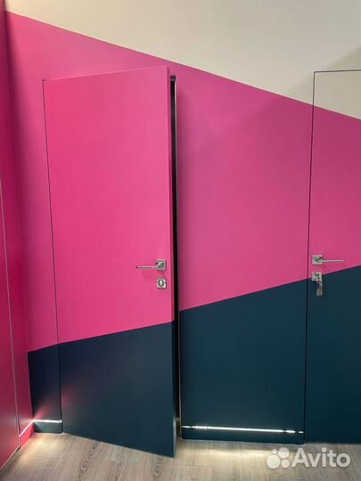 Скрытые межкомнатные двери под покраску