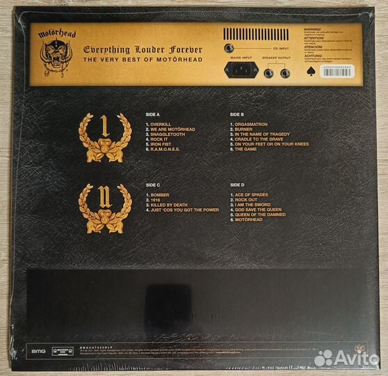 Motorhead - Everything Louder Forever The Best 2LP