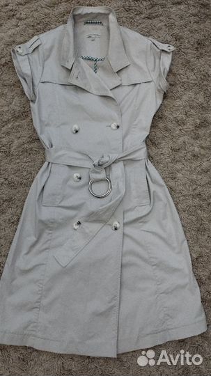 Платье- летний плащ с коротким рукавом