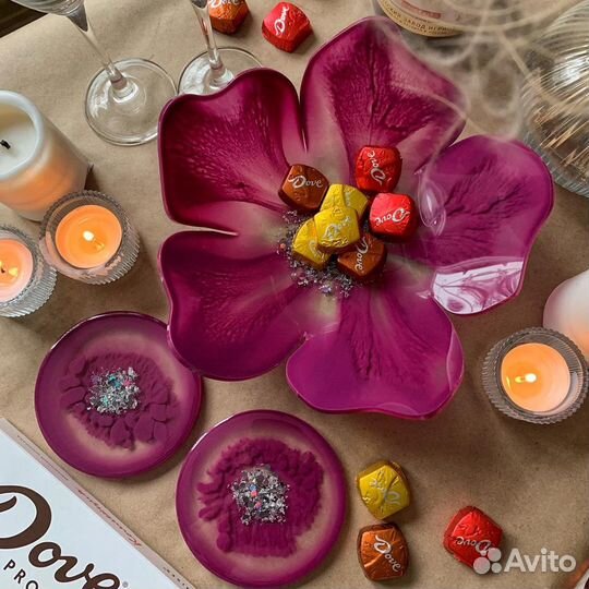 Конфетница ручной работы