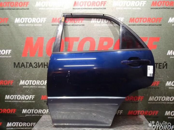 Дверь задняя L Харриер MCU15 темная А744