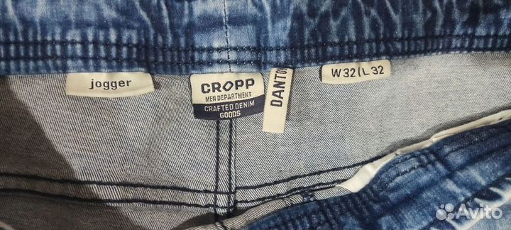 Джинсы джоггеры мужские Cropp