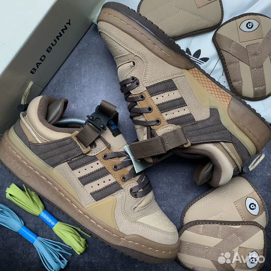 Кроссовки Adidas Forum low bad bunny