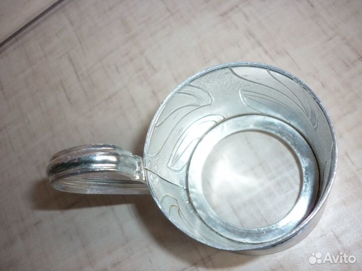 Подстаканник СССР+ стакан