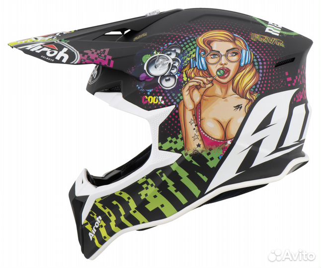 Шлем Airoh Wraap (Idol Orange Matt, XXL)