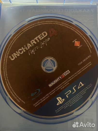 Uncharted 4 путь вора ps4 ps5