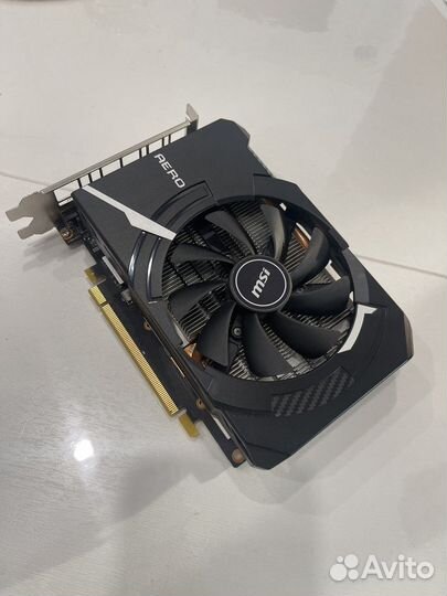 Видеокарта MSI gtx 1660 super 6gb