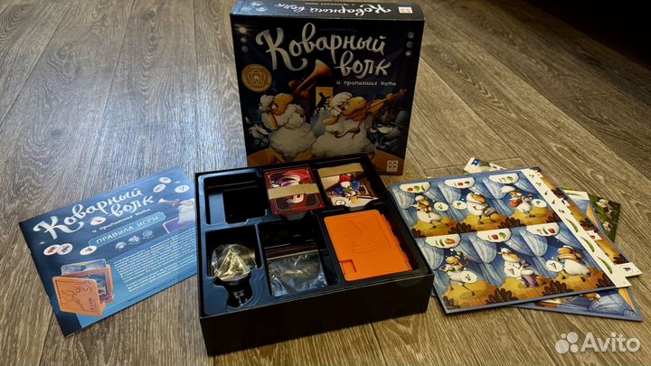 Игра настольная Коварный волк и пропавшая нота
