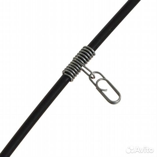 Противозакручиватель прямой, 15 см, цвет черный, 1