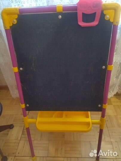 Детская магнитная доска с буквами цифрами Мольберт